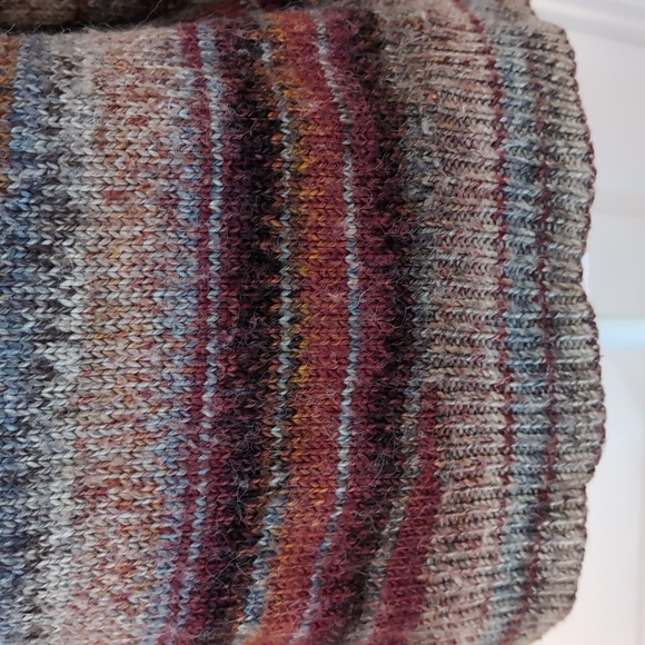 J.Jill Wool Alpaca Blend Earthtone Long Sleeve Sweater. Size Medium Petite - Picture 3 of 13